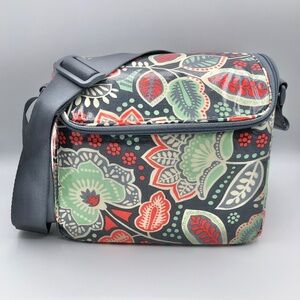 Vera Bradley Stay Cooler "Nomadic Floral" Insulated Lunch Box Tote Shoulder Bag